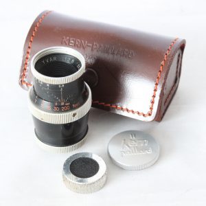 Paillard Bolex Kern Yvar f2.8 36mm Movie Camera D-Mount Lens Incl. Caps & Case