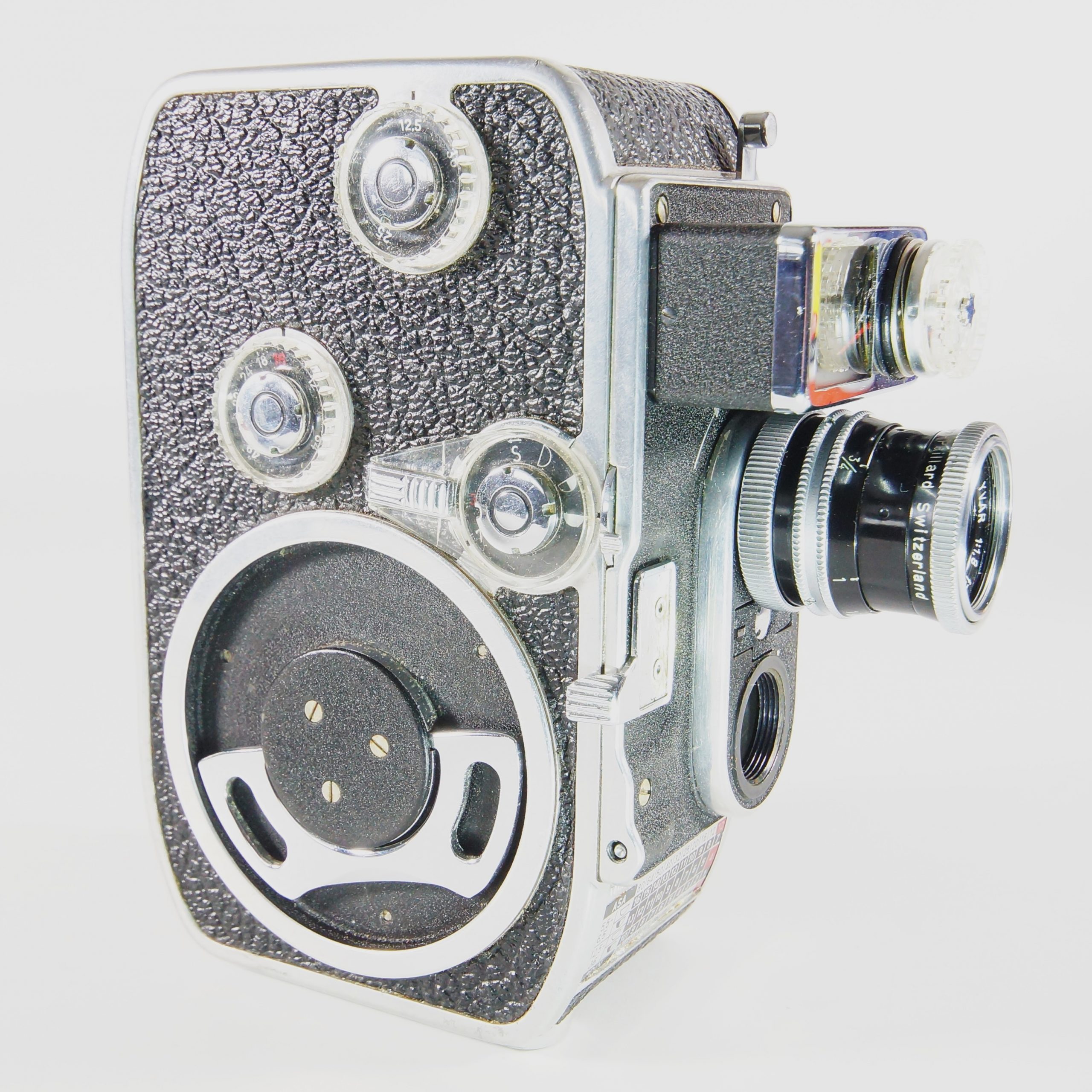 【ヴィンテージ】PAILLARD-BOLEX 8mm フィルムカメラ オブジェ ヴィンテージ】PAILLARD-BOLEX 8mm フィルムカメラ オブジェ